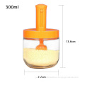 New retractable seasoning jar Scoop cover integrated salt jar Protection against moisture Simple and modern